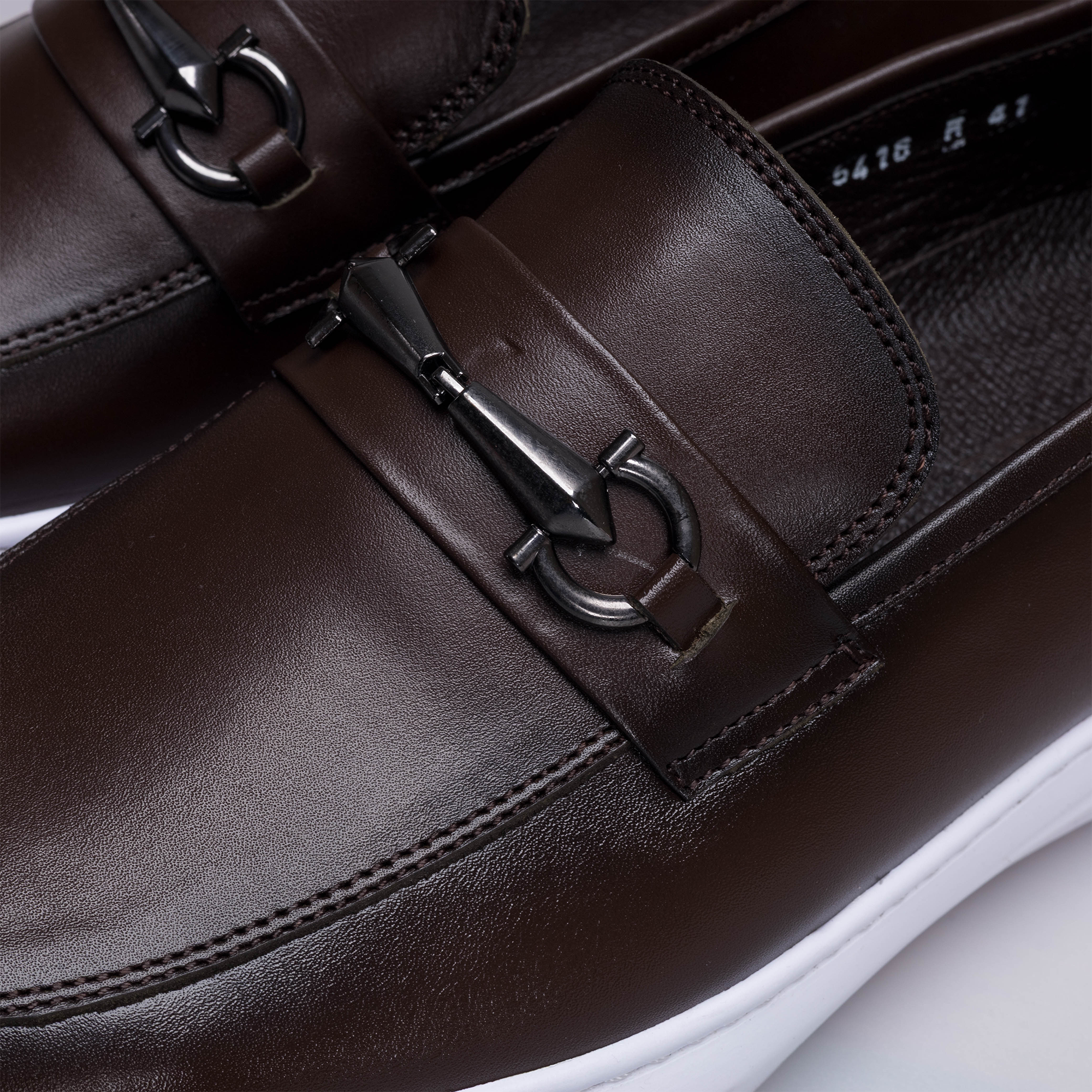 Volzak 5416 basket en cuir Marron