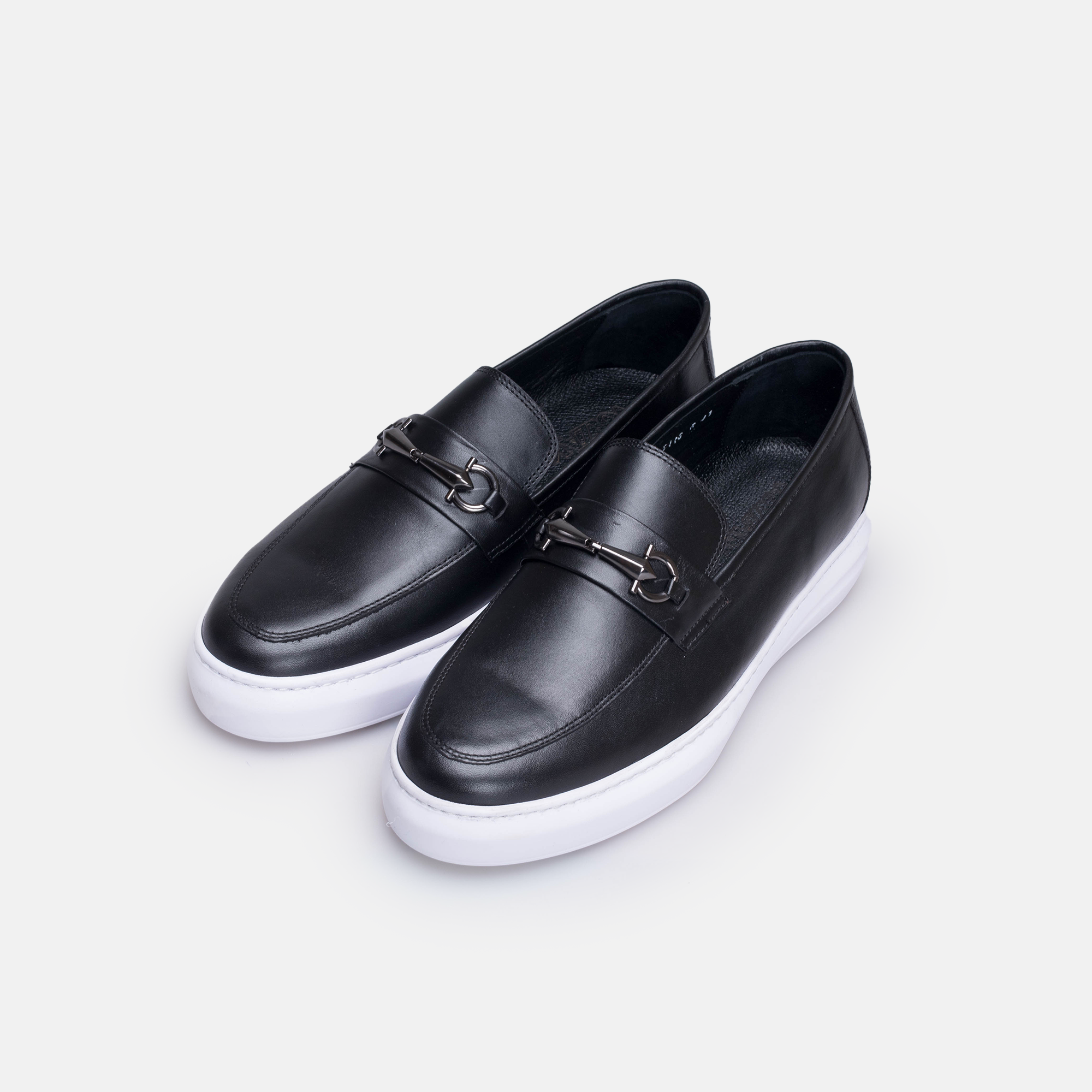 Volzak 5416 basket en cuir Noir