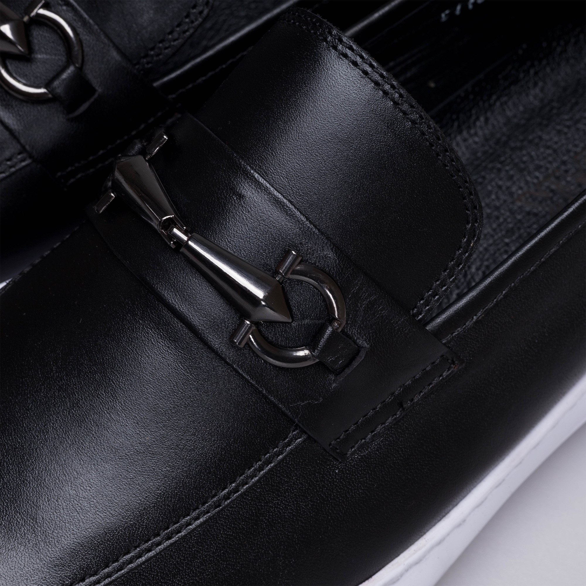 Volzak 5416 basket en cuir Noir