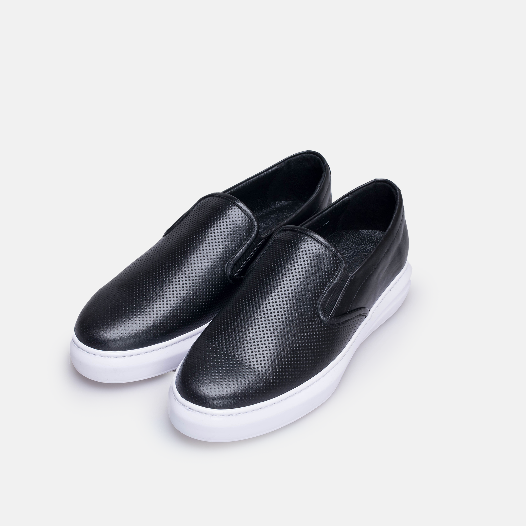 Volzak 5417 basket en cuir Noir