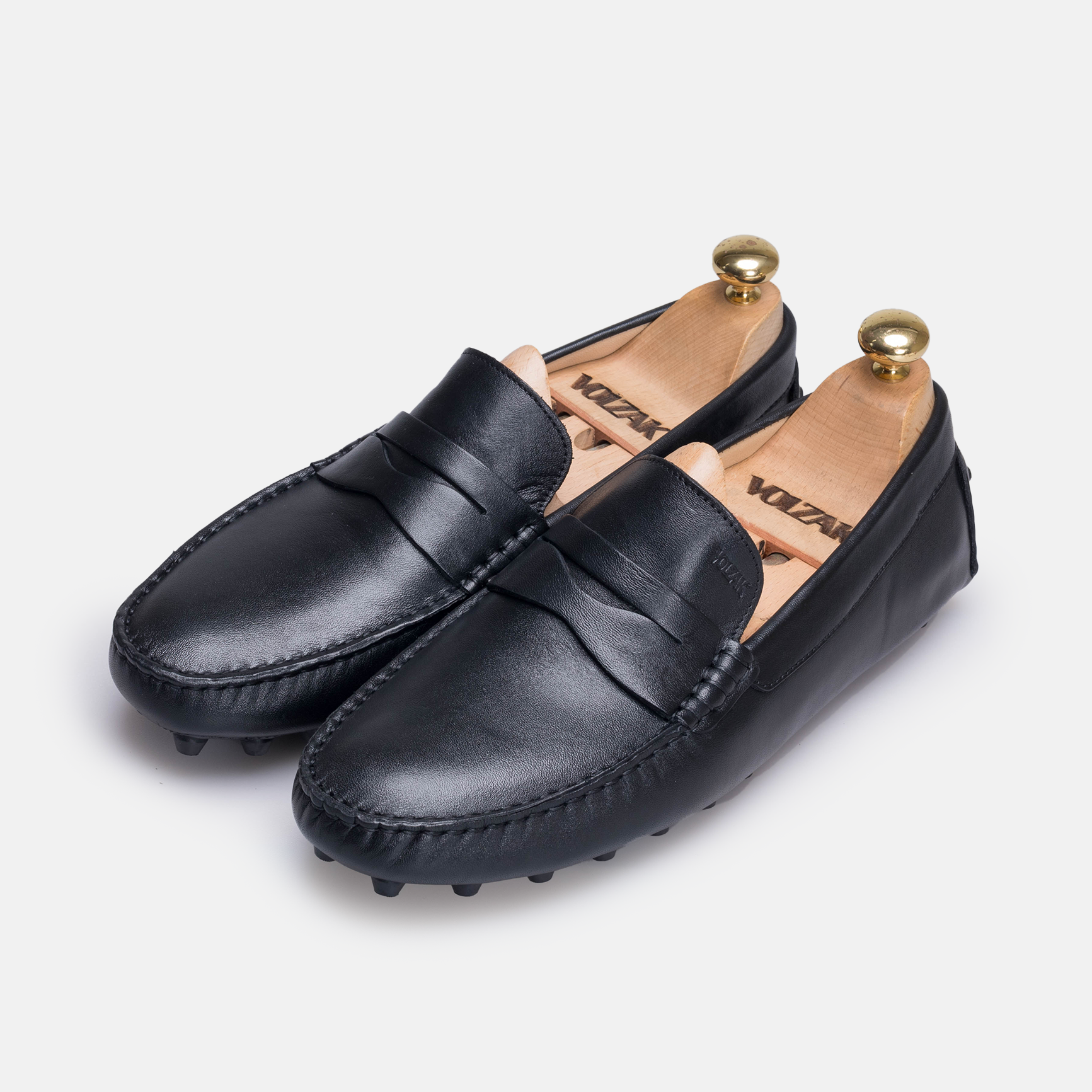 Volzak 2000 Mocassin en cuir Noir