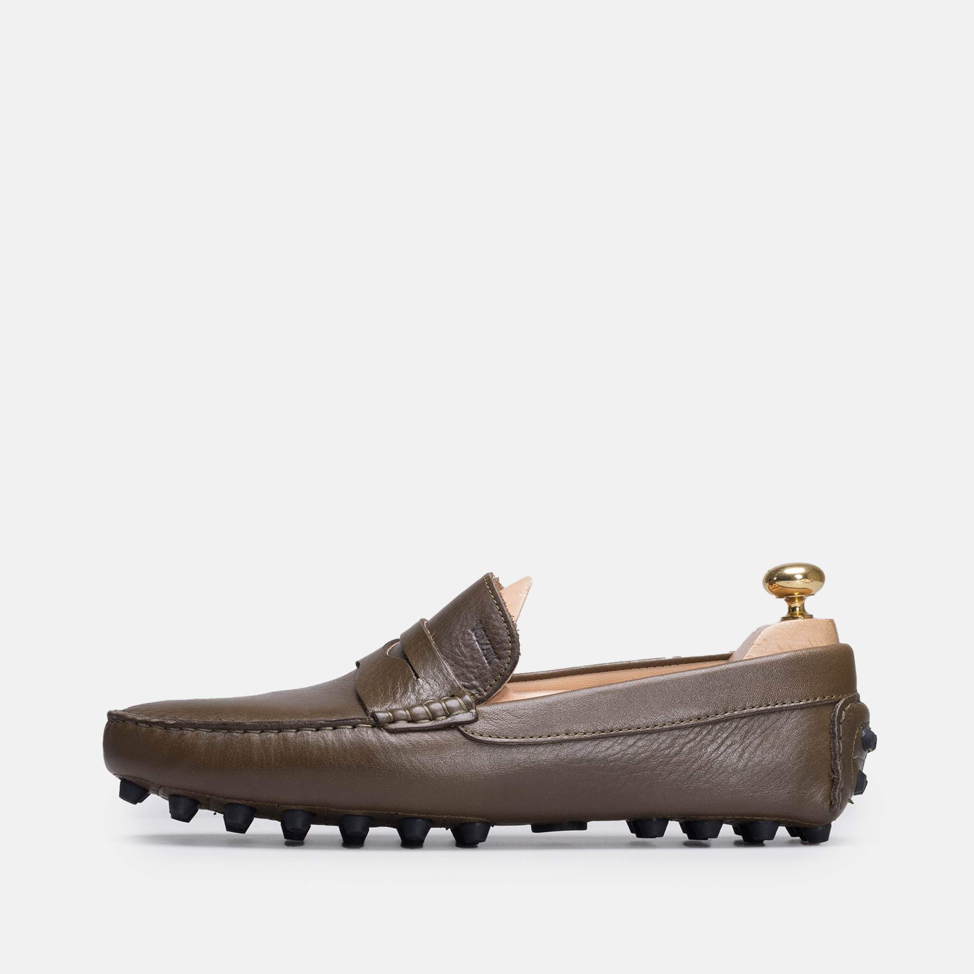 Volzak 2000 Mocassin en cuir Vert