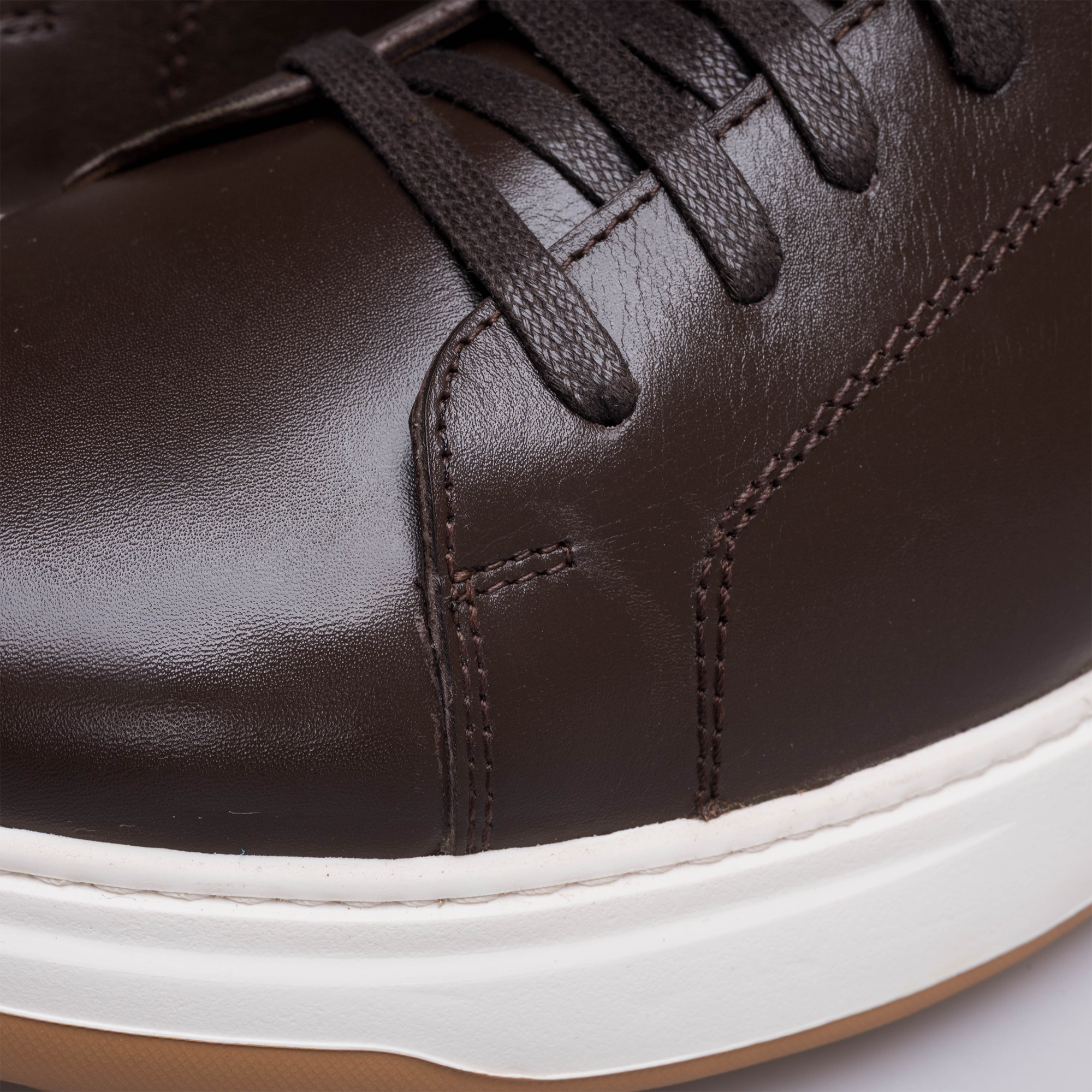 Volzak 6092 basket en cuir Marron