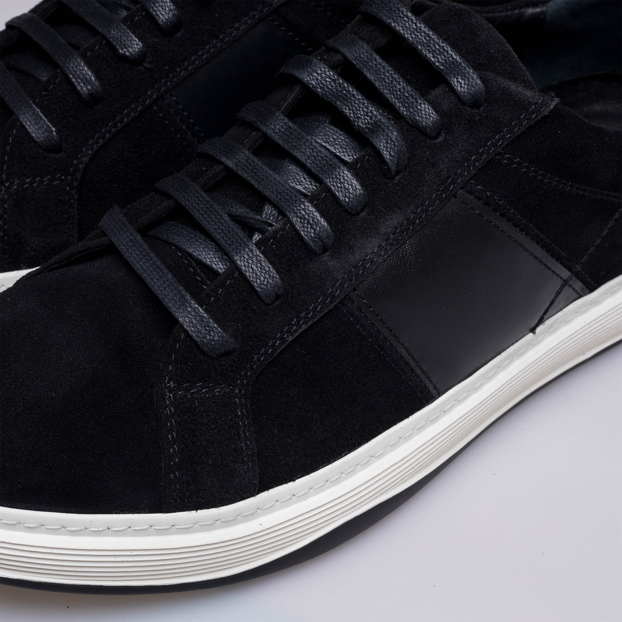 Volzak 7003 basket en daim Noir