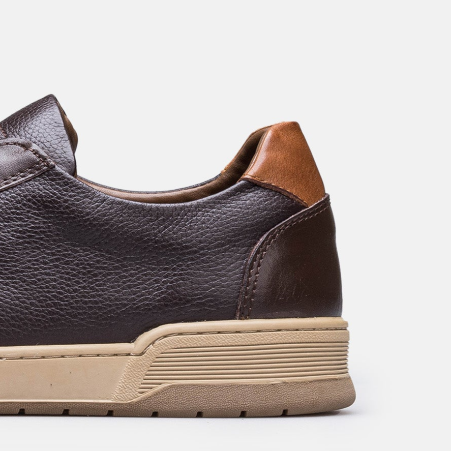 Volzak 200 Basket en cuir Marron