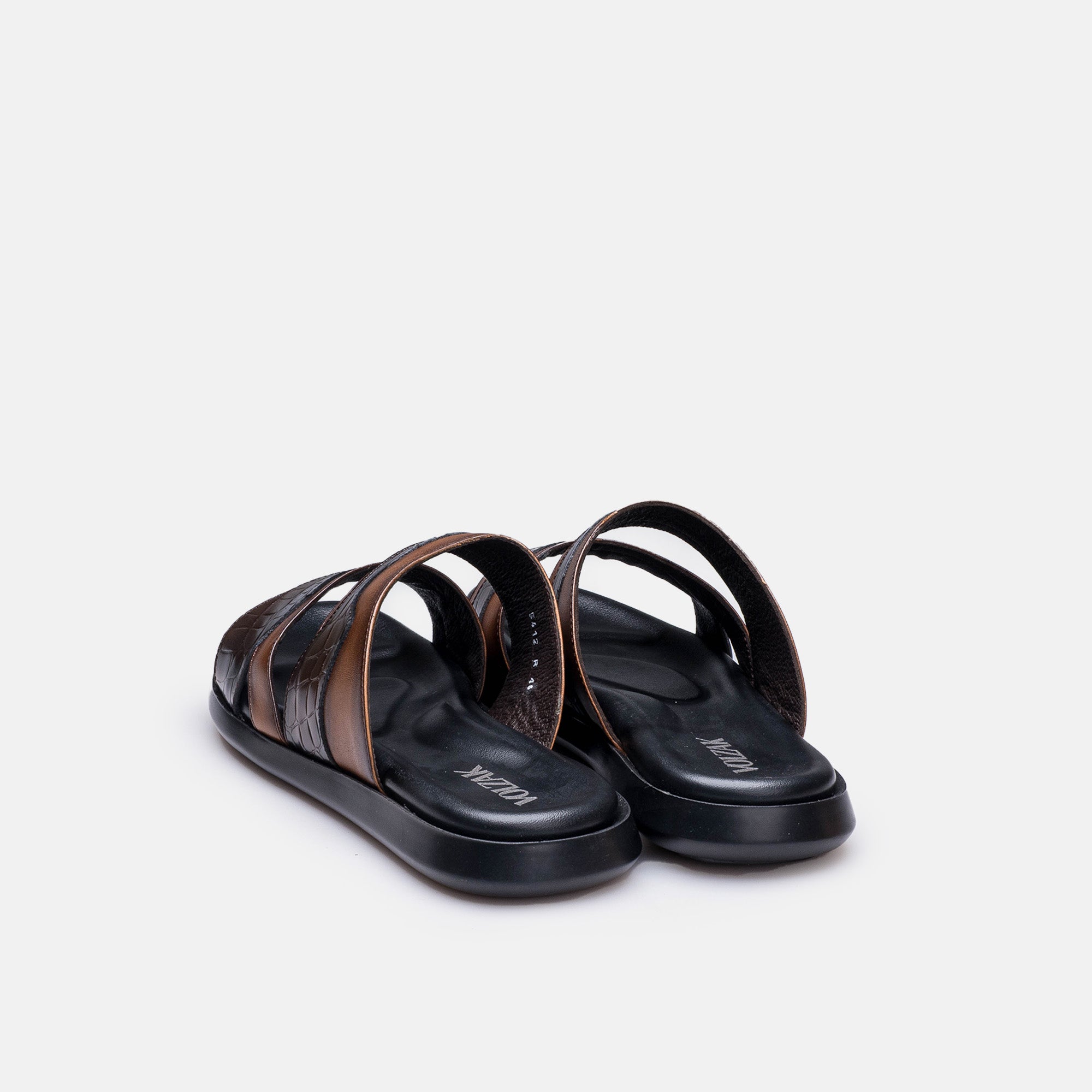 Volzak 5412 Sandale en cuir Marron