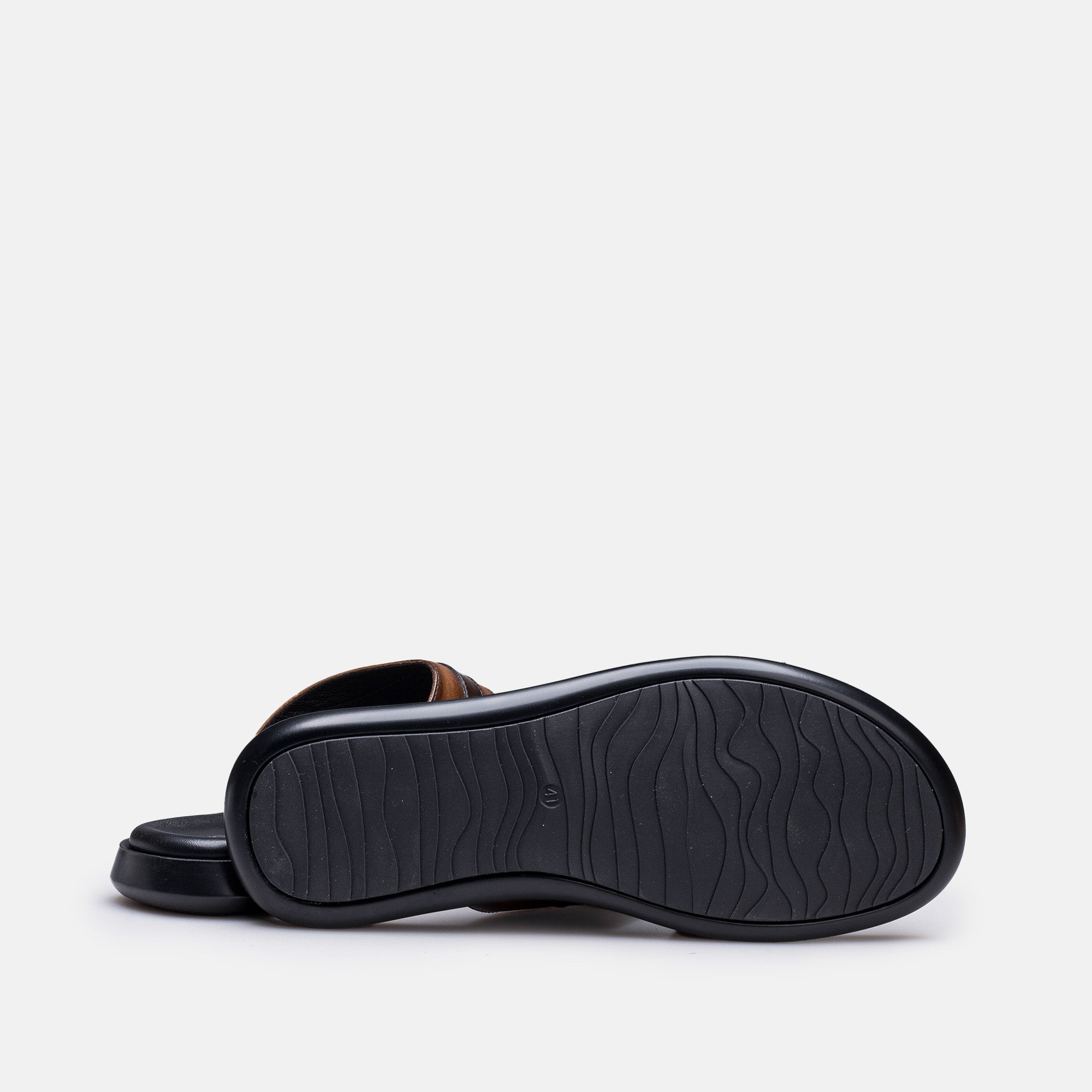 Volzak 5412 Sandale en cuir Marron