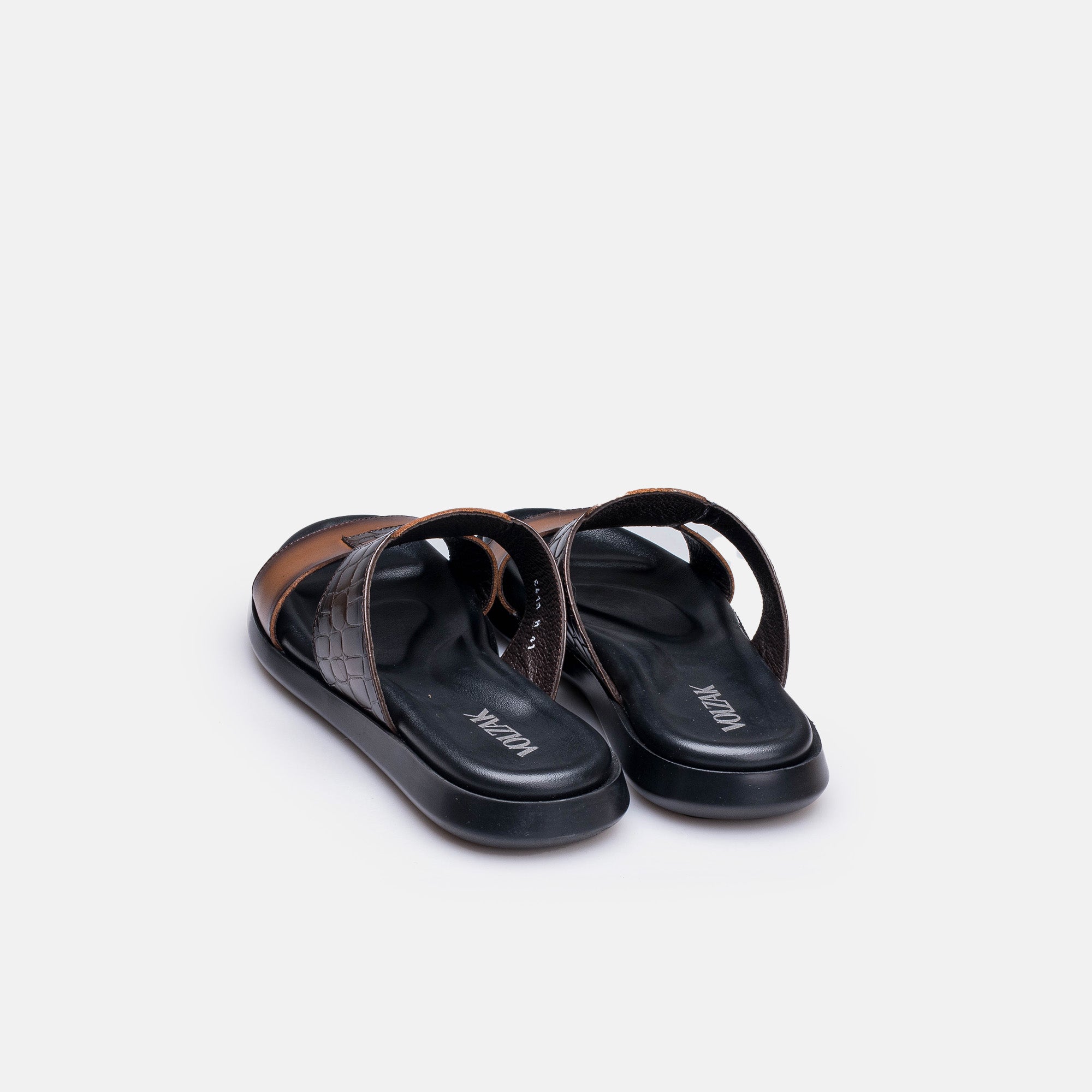 Volzak 5413 Sandale en cuir Marron