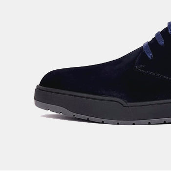 Volzak 5023 Basket en daim Bleu