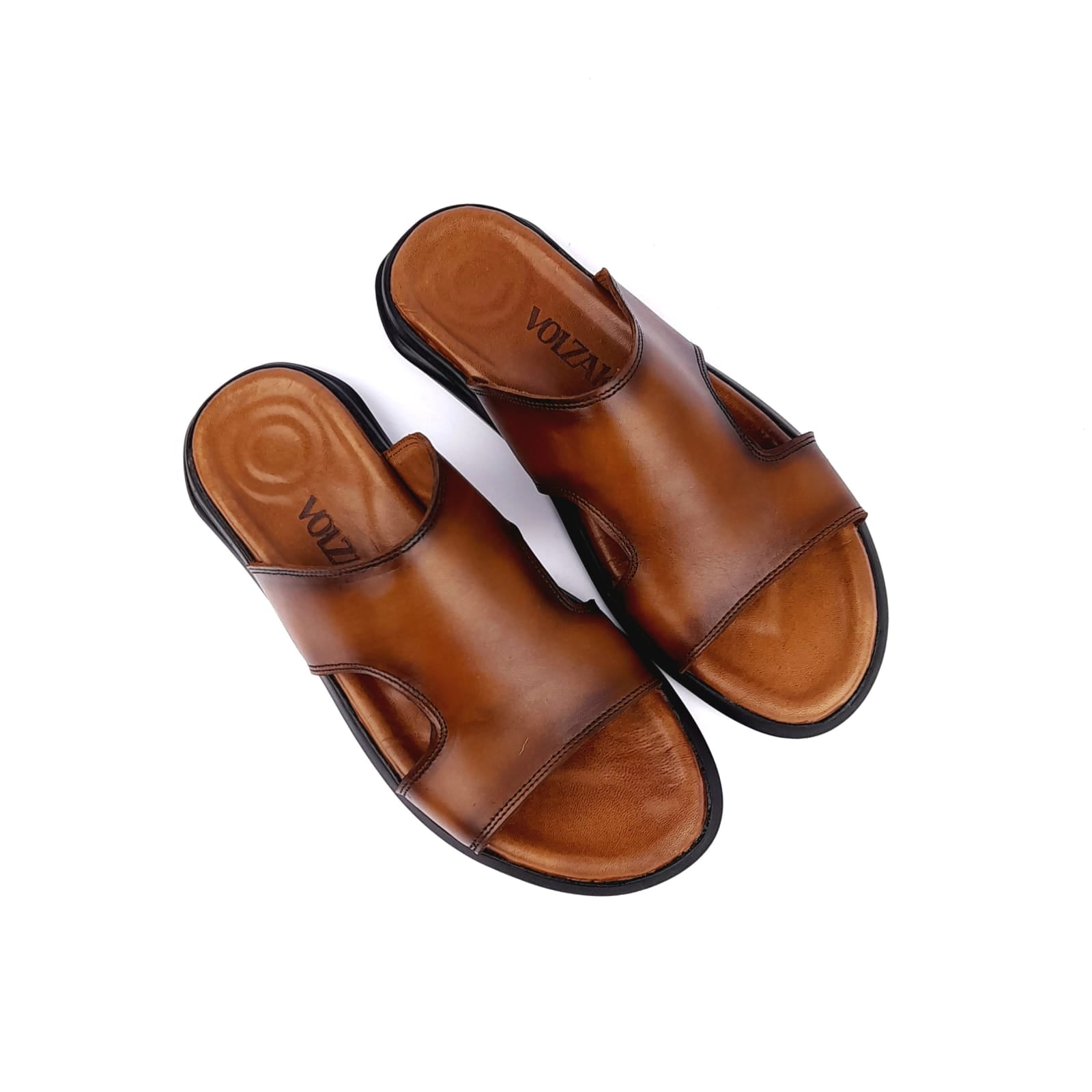 ''5133 Sandale en cuir Marron vintage