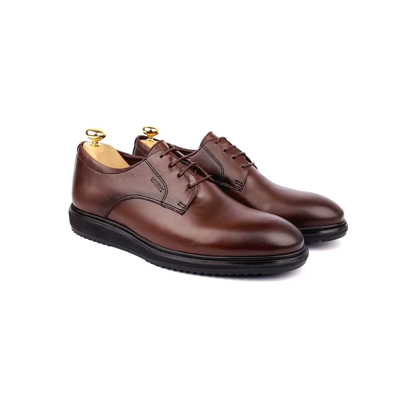 509 Chaussure en cuir Marron