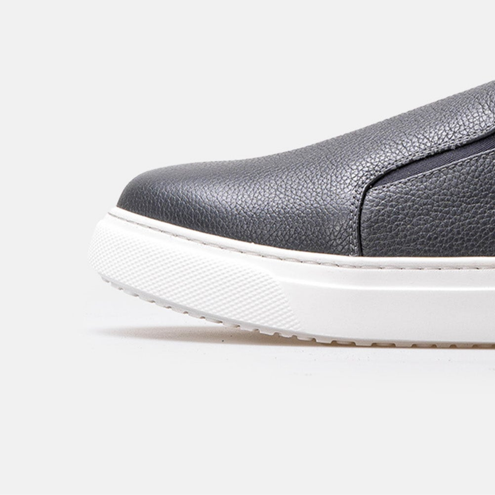 Volzak 301 Mule en cuir Gris