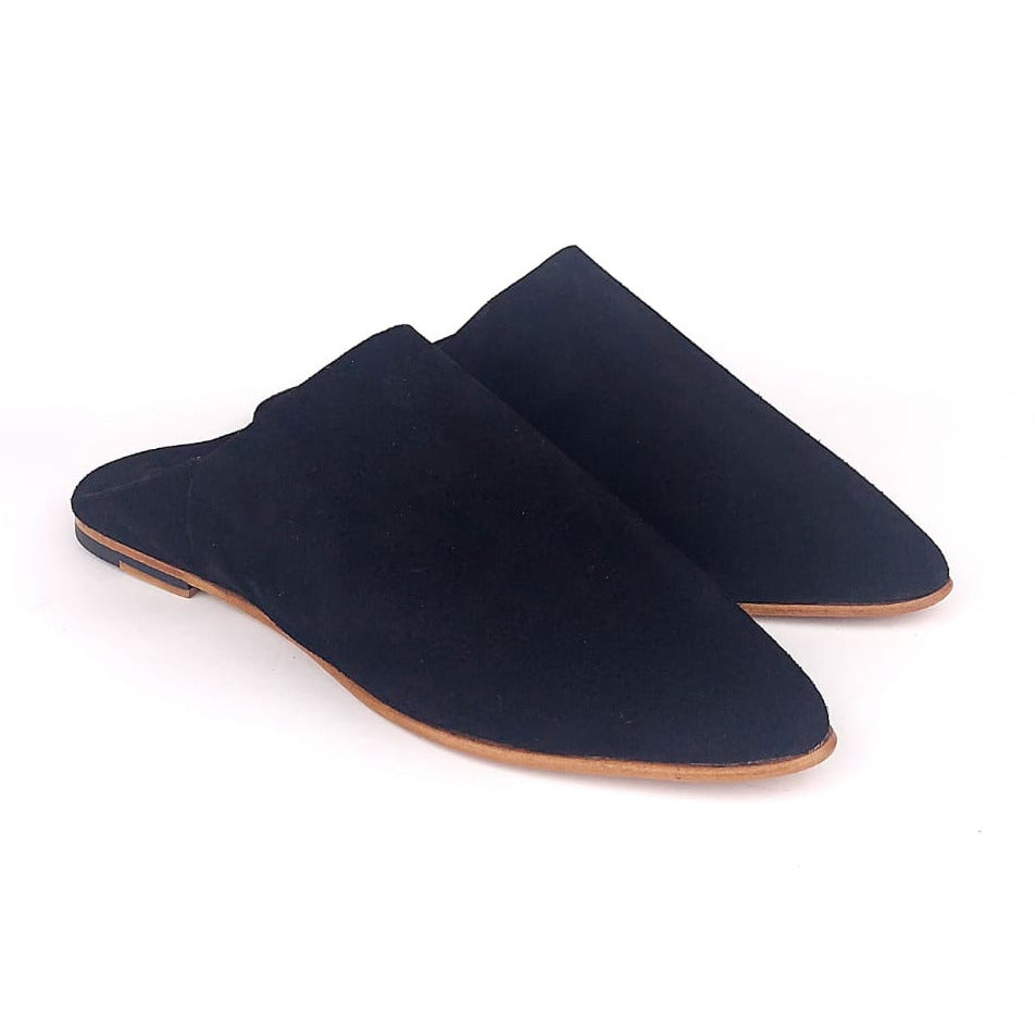 102 Luxury Balgha in Black Suede