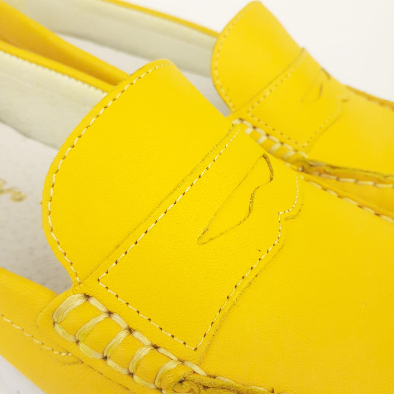 Volzak 180 Mocassin en cuir Moutarde