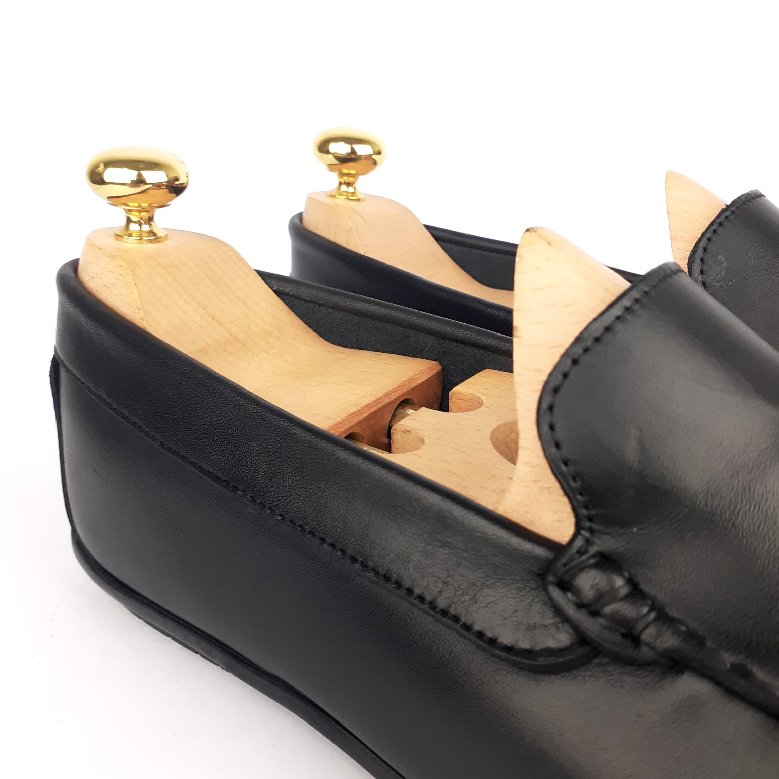 Volzak 5090 Mocassin en cuir Noir