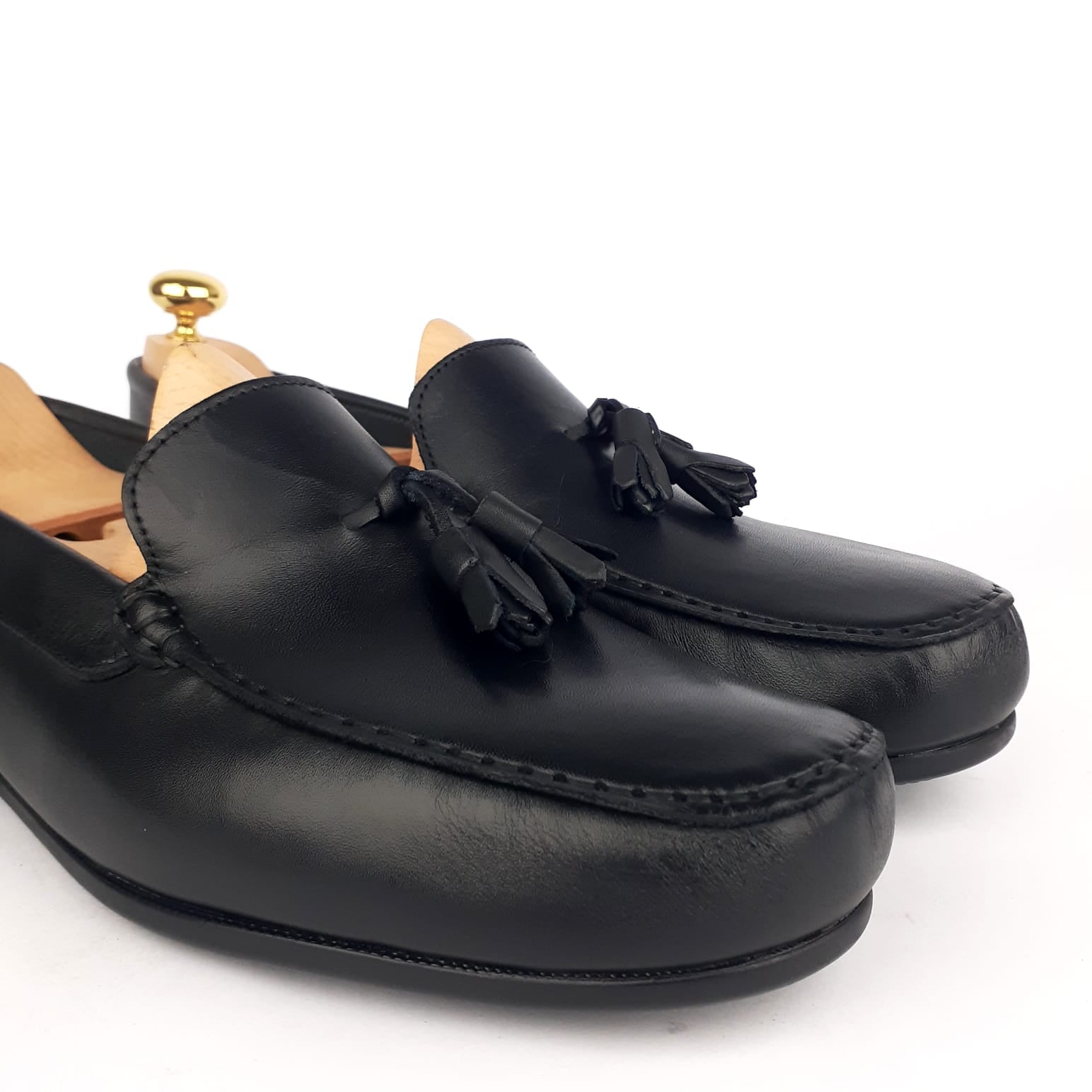 Volzak 5090 Mocassin en cuir Noir