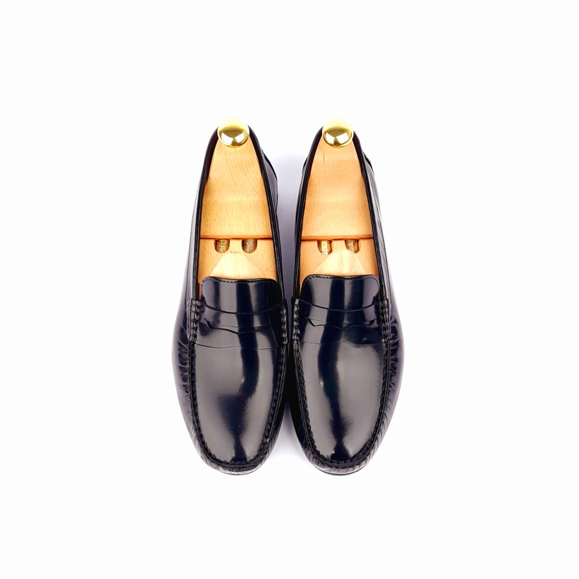 5092 Mocassin en cuir Démasquable Noir