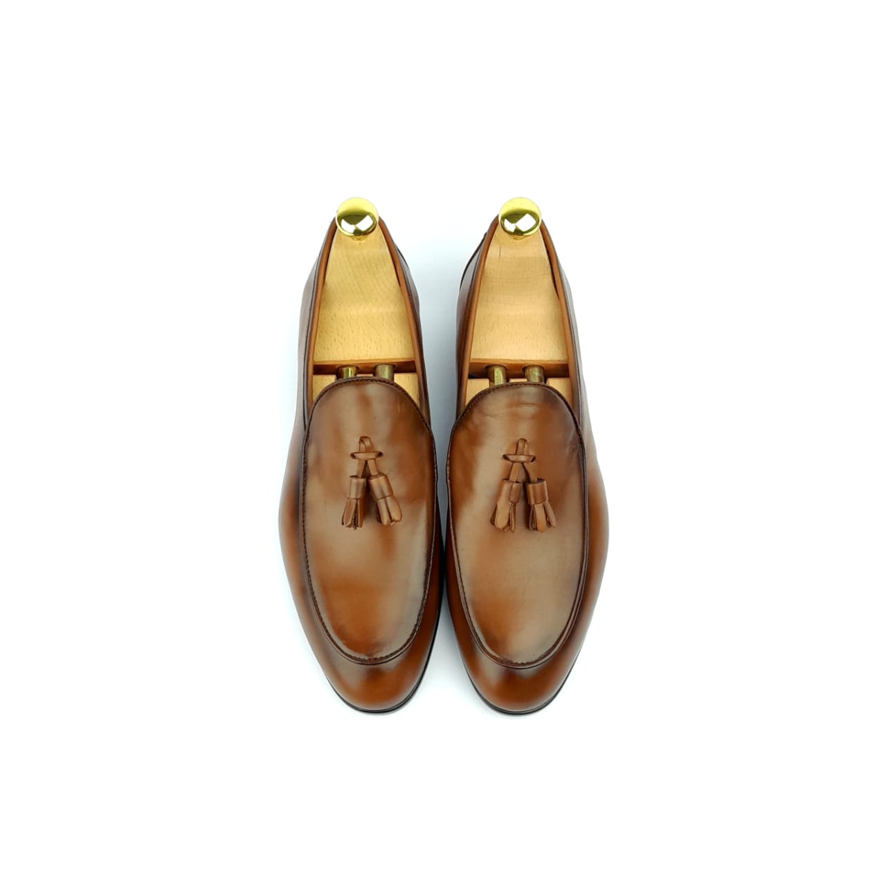 Volzak 5053 Mocassin en cuir Camel