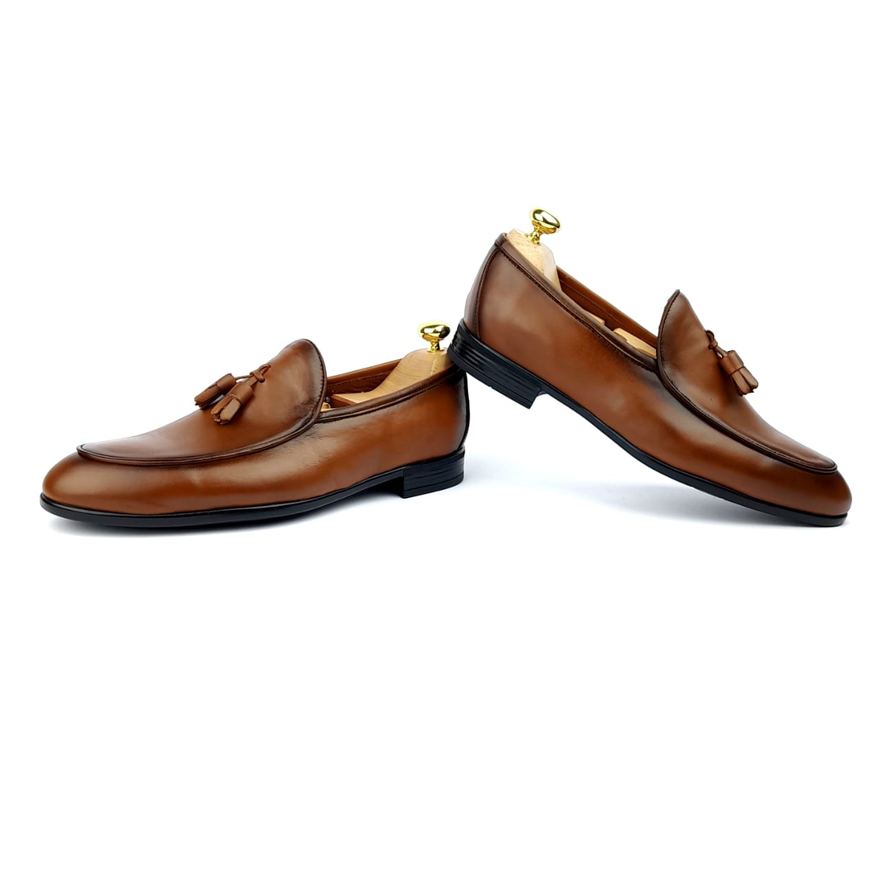 Volzak 5053 Mocassin en cuir Camel