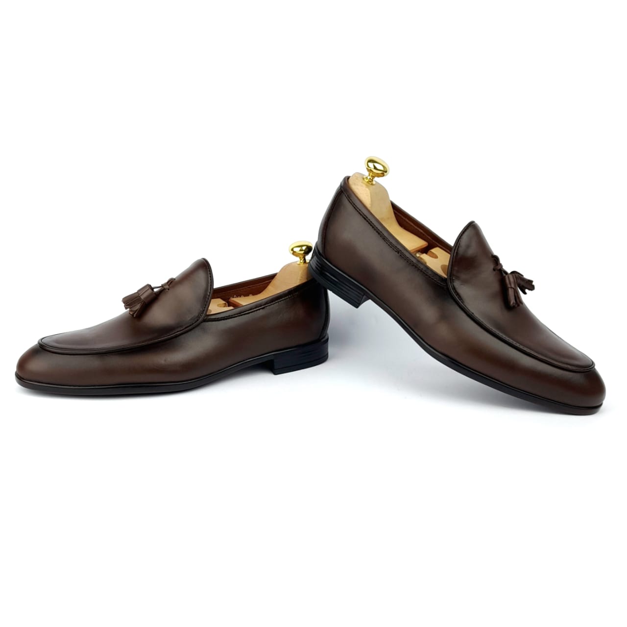 Volzak 5053 Mocassin en cuir Marron