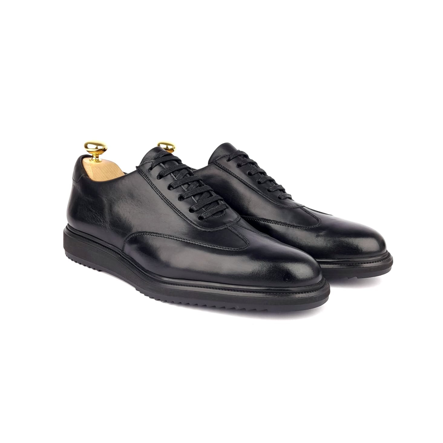 426 Chaussure en cuir noir