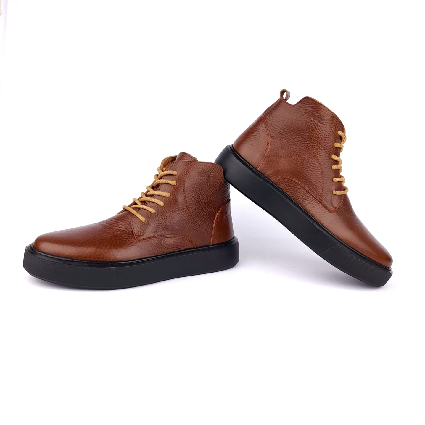 Volzak 3065 Bottine en cuir Camel