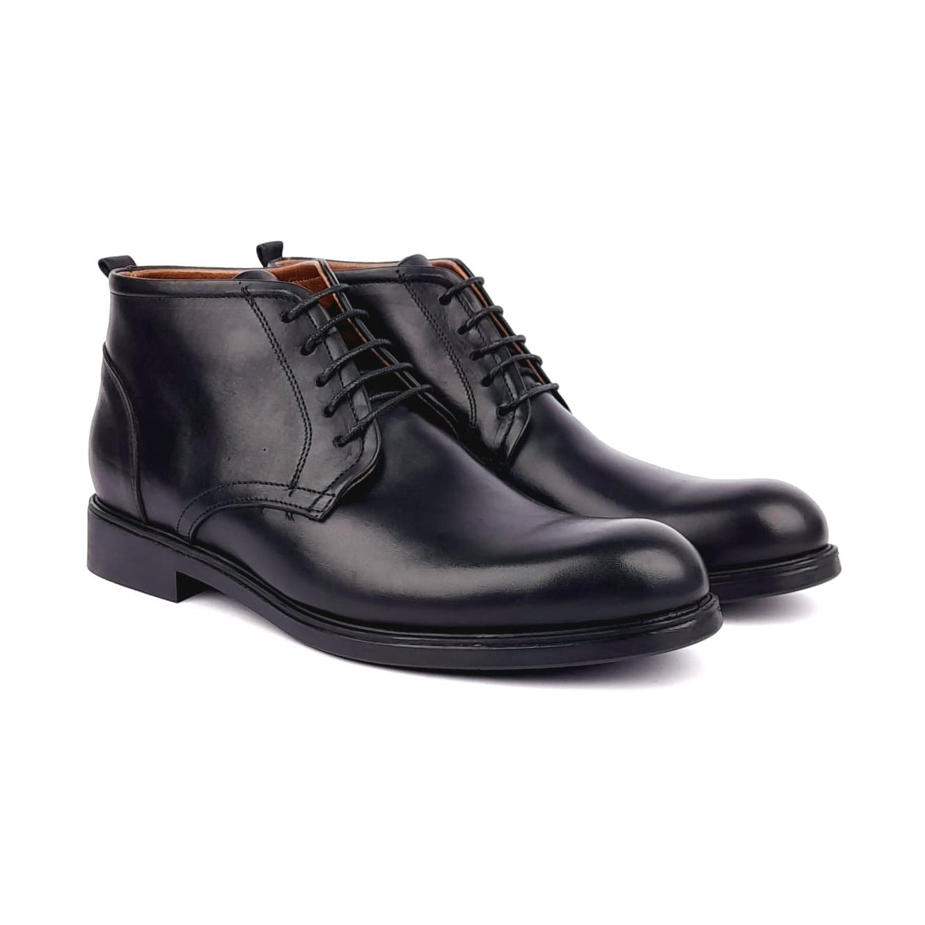 Volzak 6035 Bottine en cuir Noir