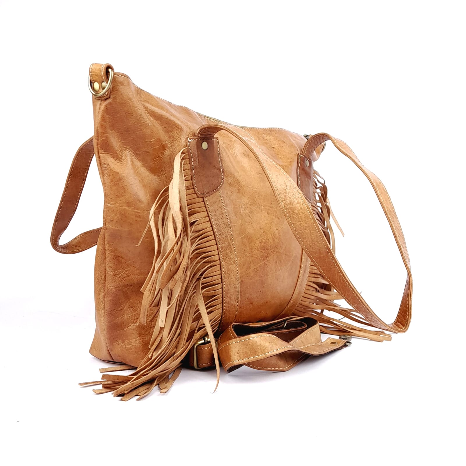 D36 Sac à Main En Cuir traditionnel Sable