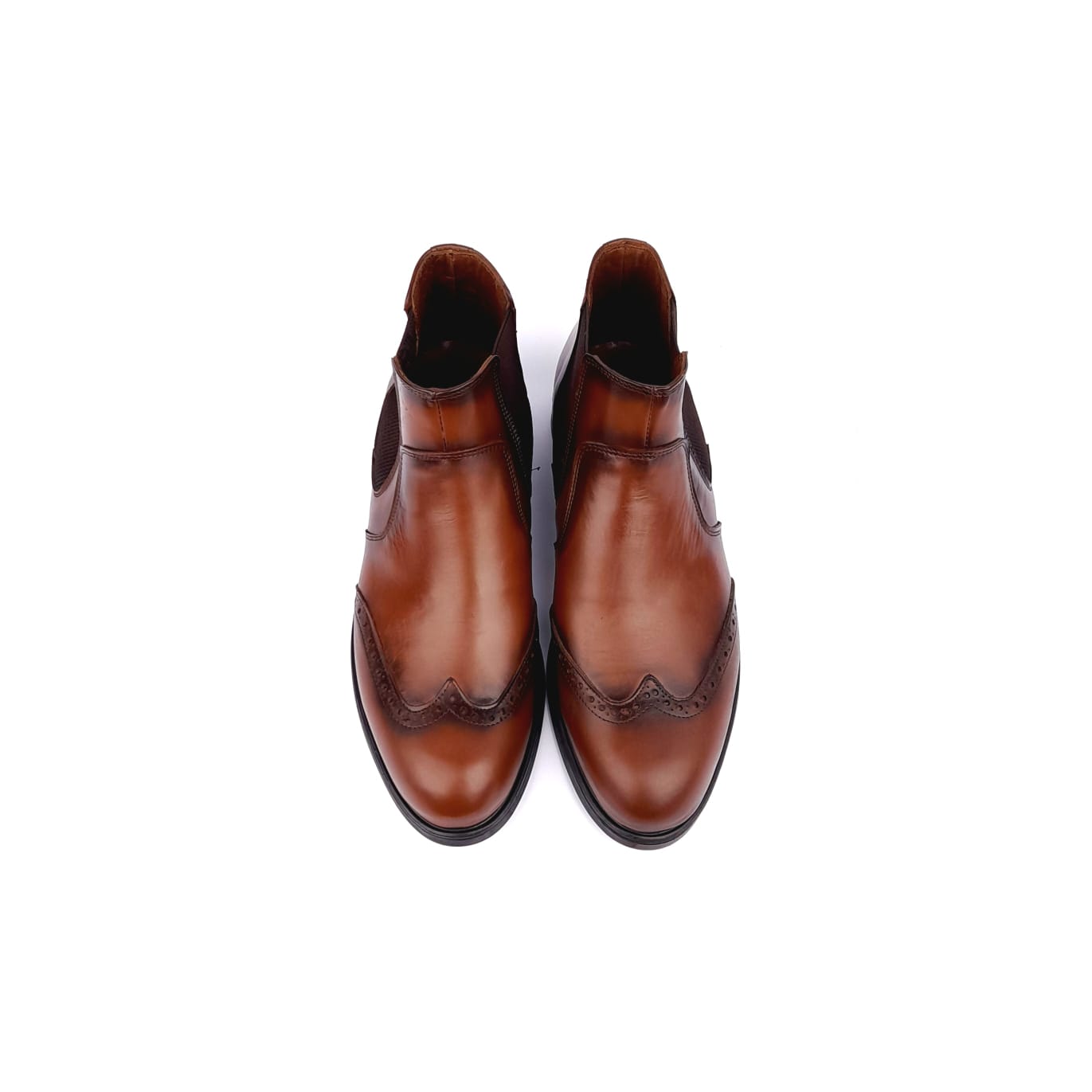 Volzak 5101 Bottine en cuir Camel