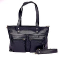 A74 Women's Bag in Black traditional Leather