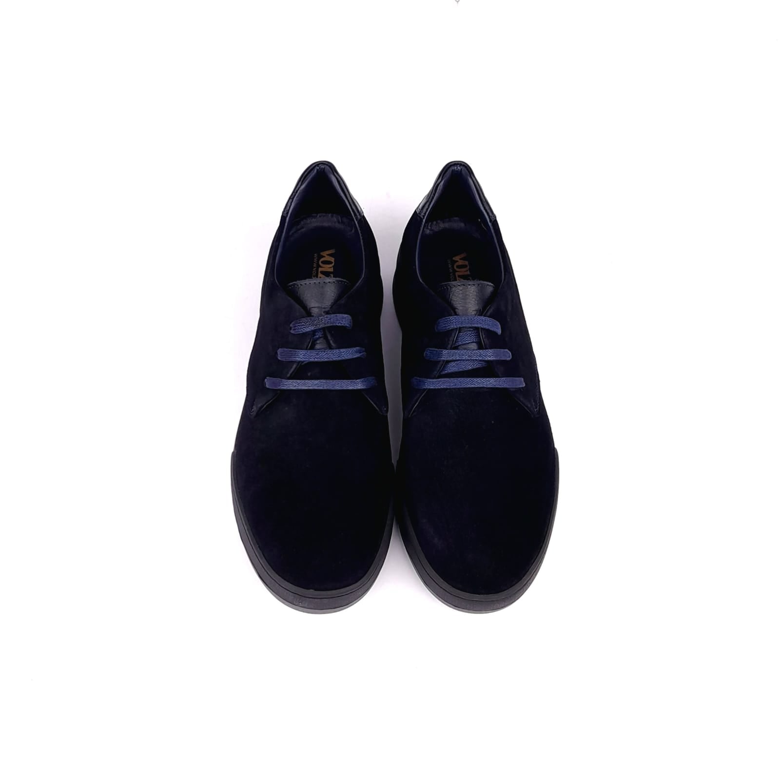 Volzak 5023 Basket en daim Bleu