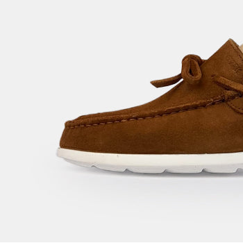 Volzak 05 Mocassin en daim Camel