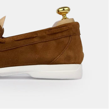 Volzak 05 Mocassin en daim Camel