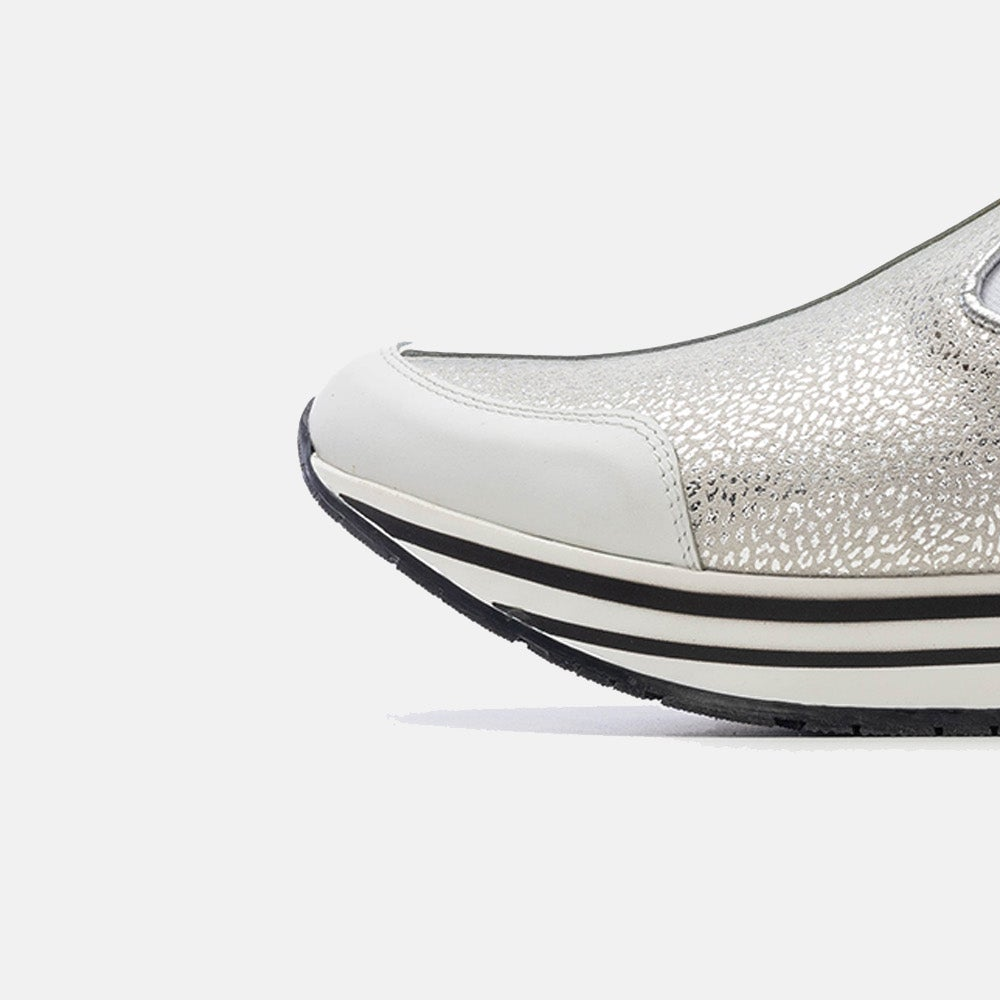Volzak 04 Mule en cuir Blanc