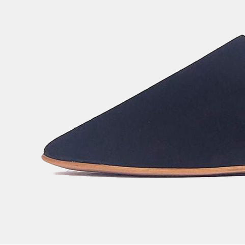 102 Luxury Balgha in Black Suede