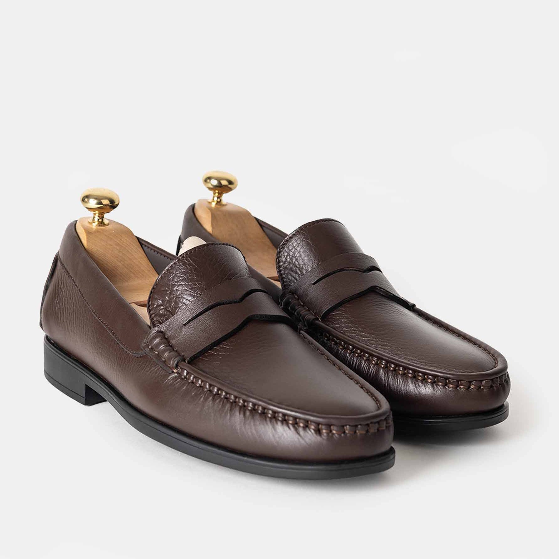 Volzak 110 Mocassin en cuir Marron