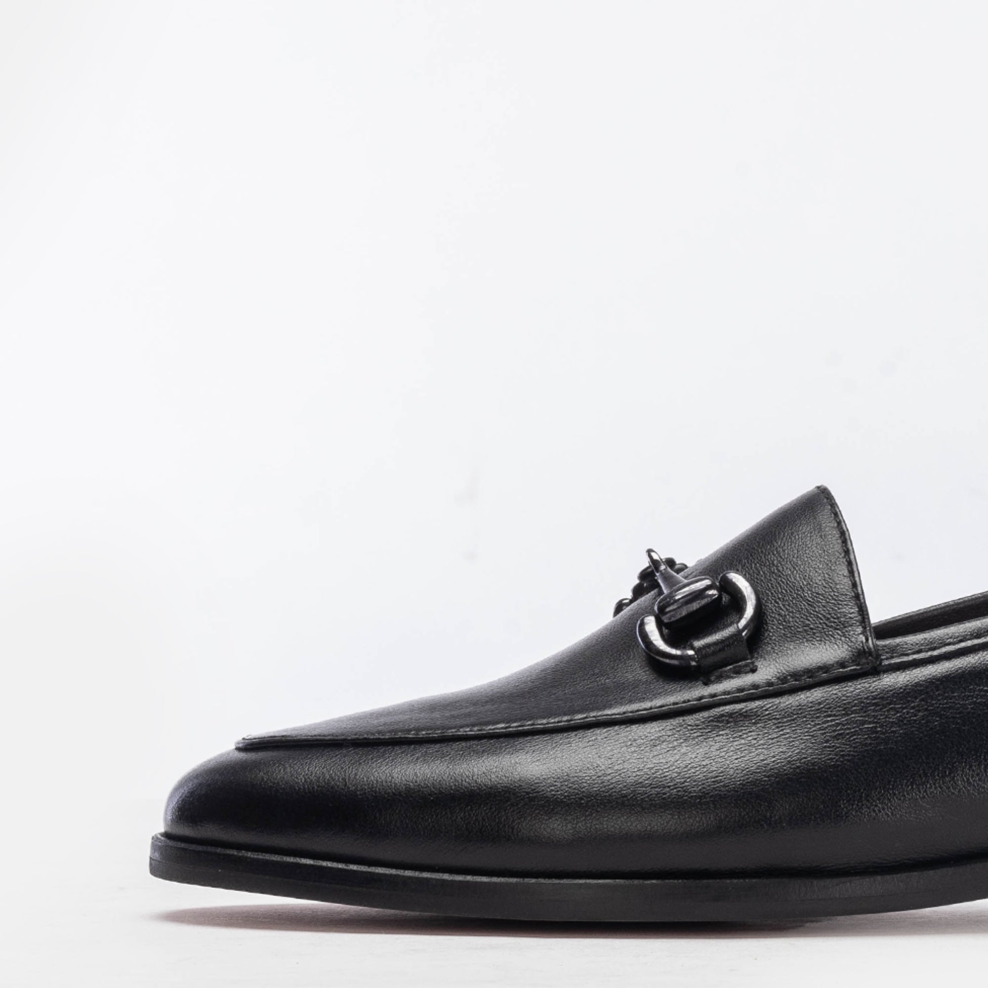 ''1125 Chaussure en cuir Noir