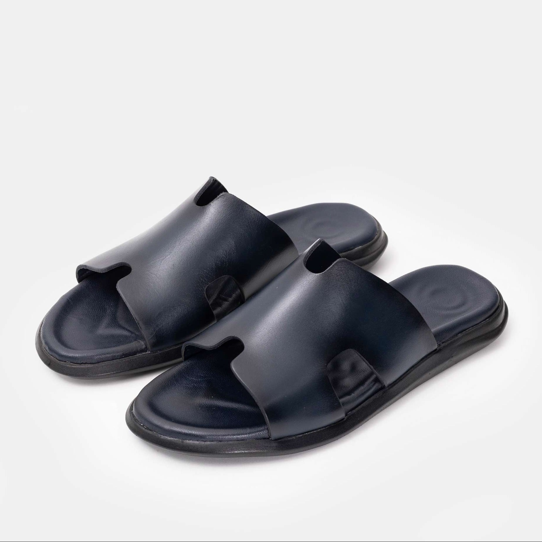 Volzak 5130 Sandale en cuir Bleu