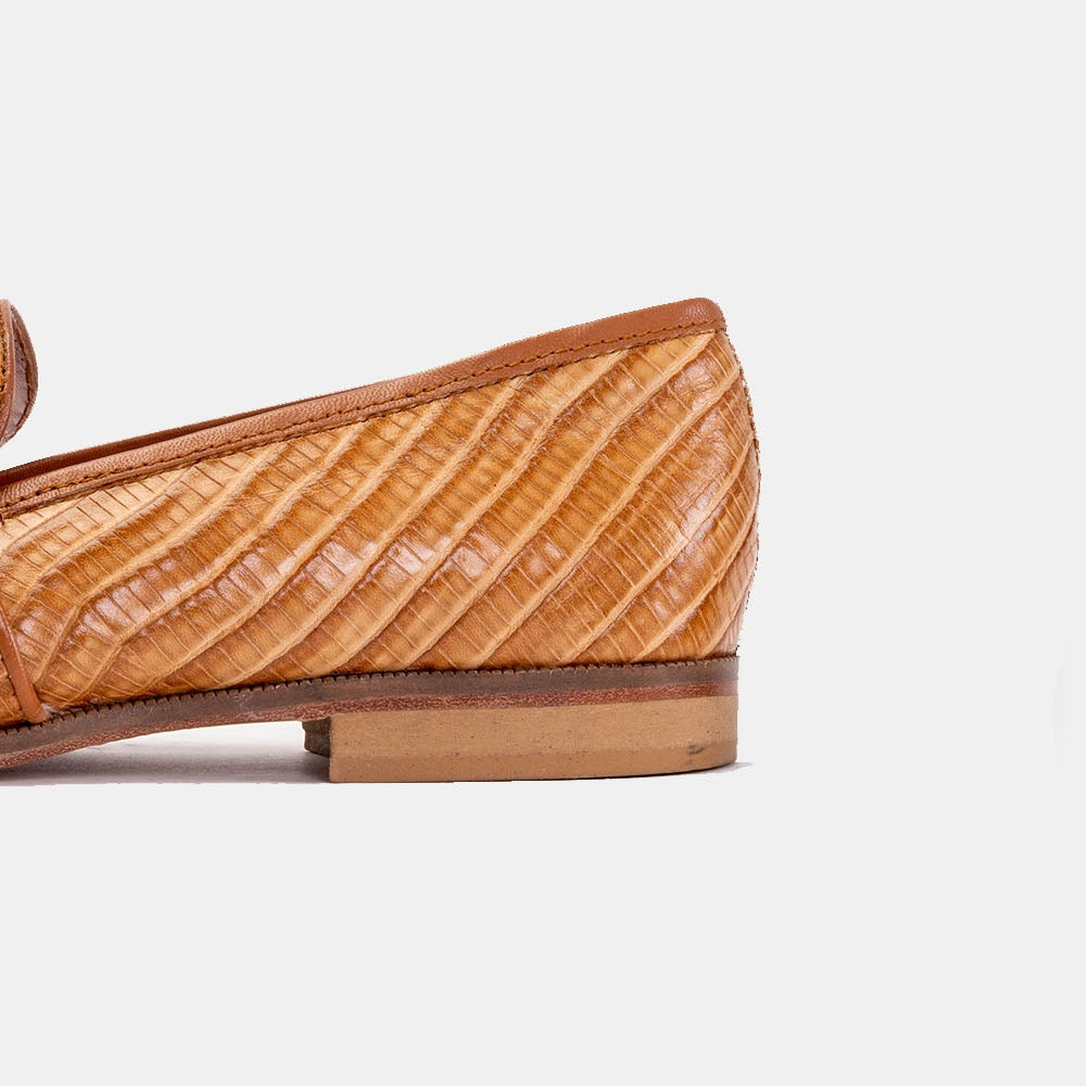 Volzak 2037 Chaussure en cuir Camel