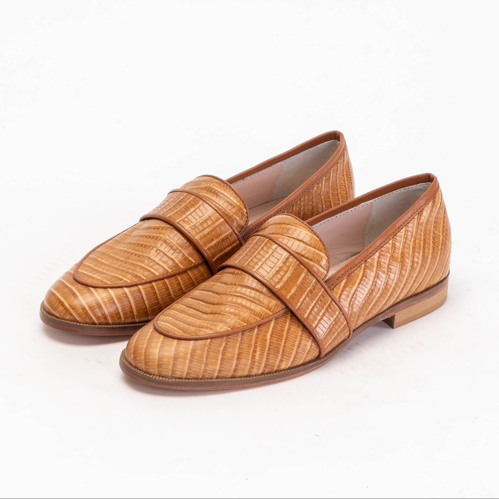 Volzak 2037 Chaussure en cuir Camel