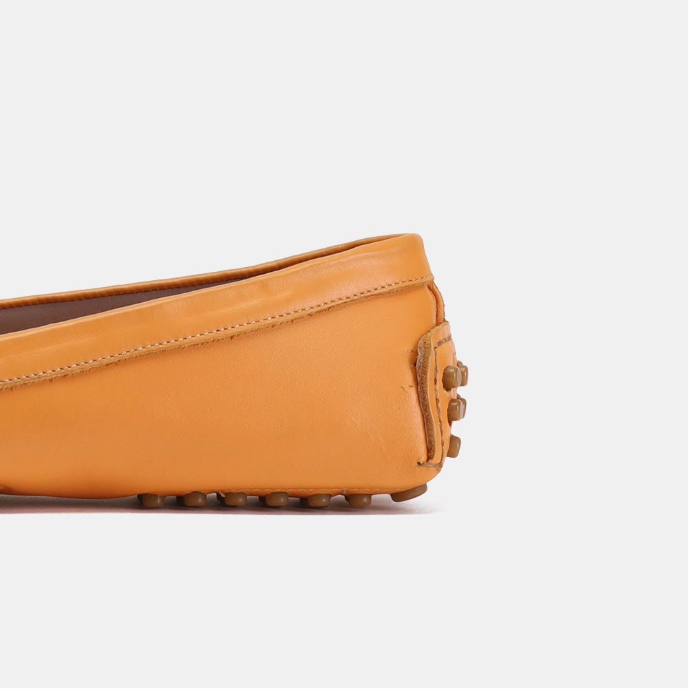 Volzak 305 Mocassin en cuir Orange