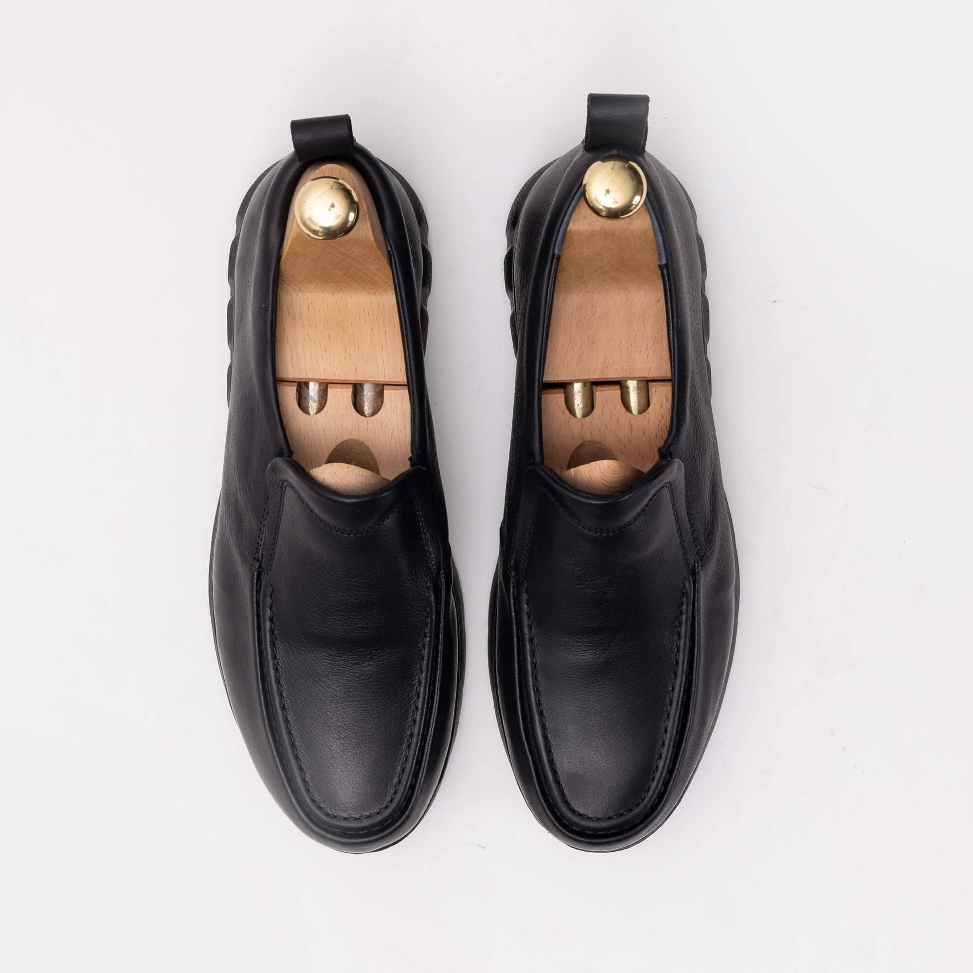 ''3066 Chaussure en cuir Noir