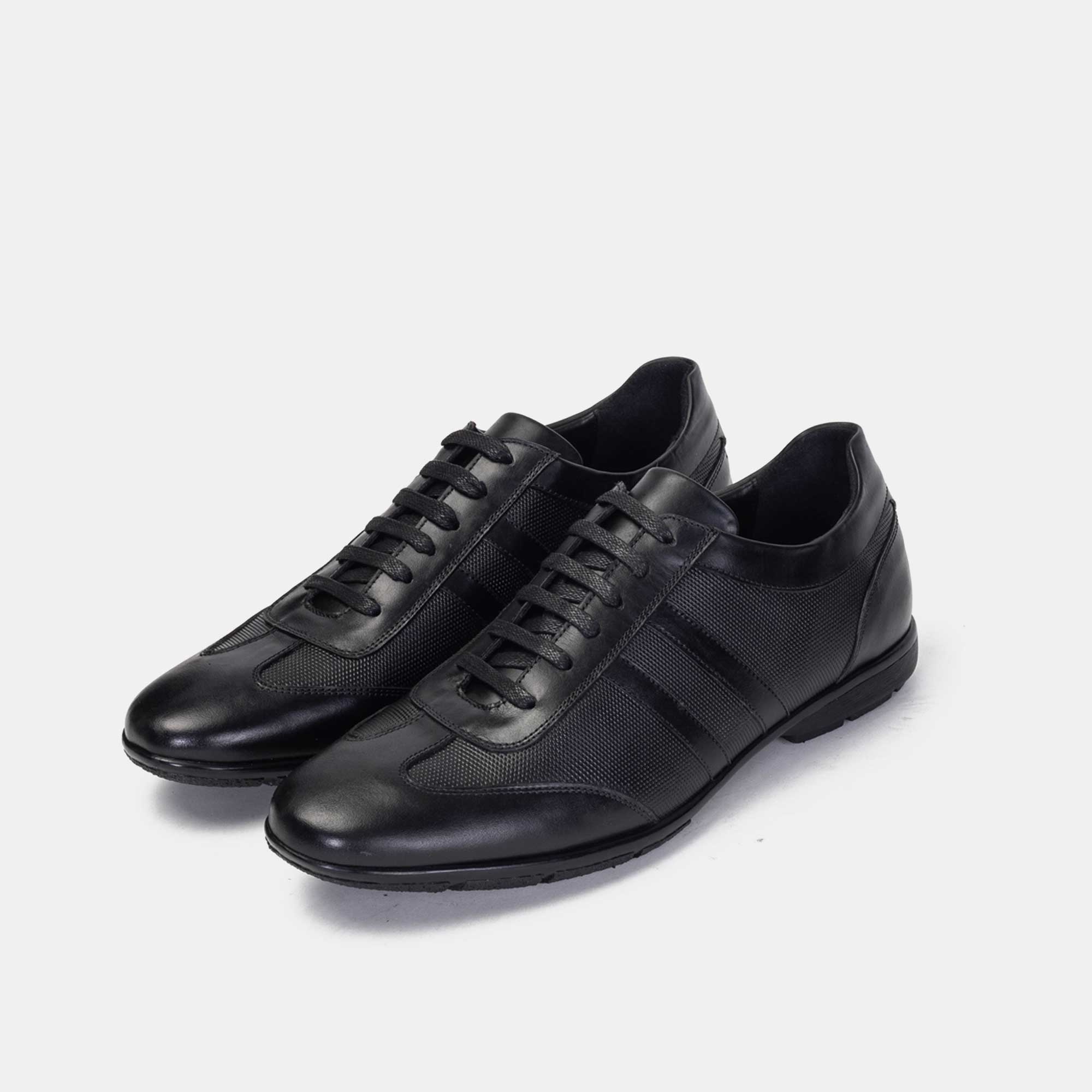 ''6042 Chaussure en cuir Noir