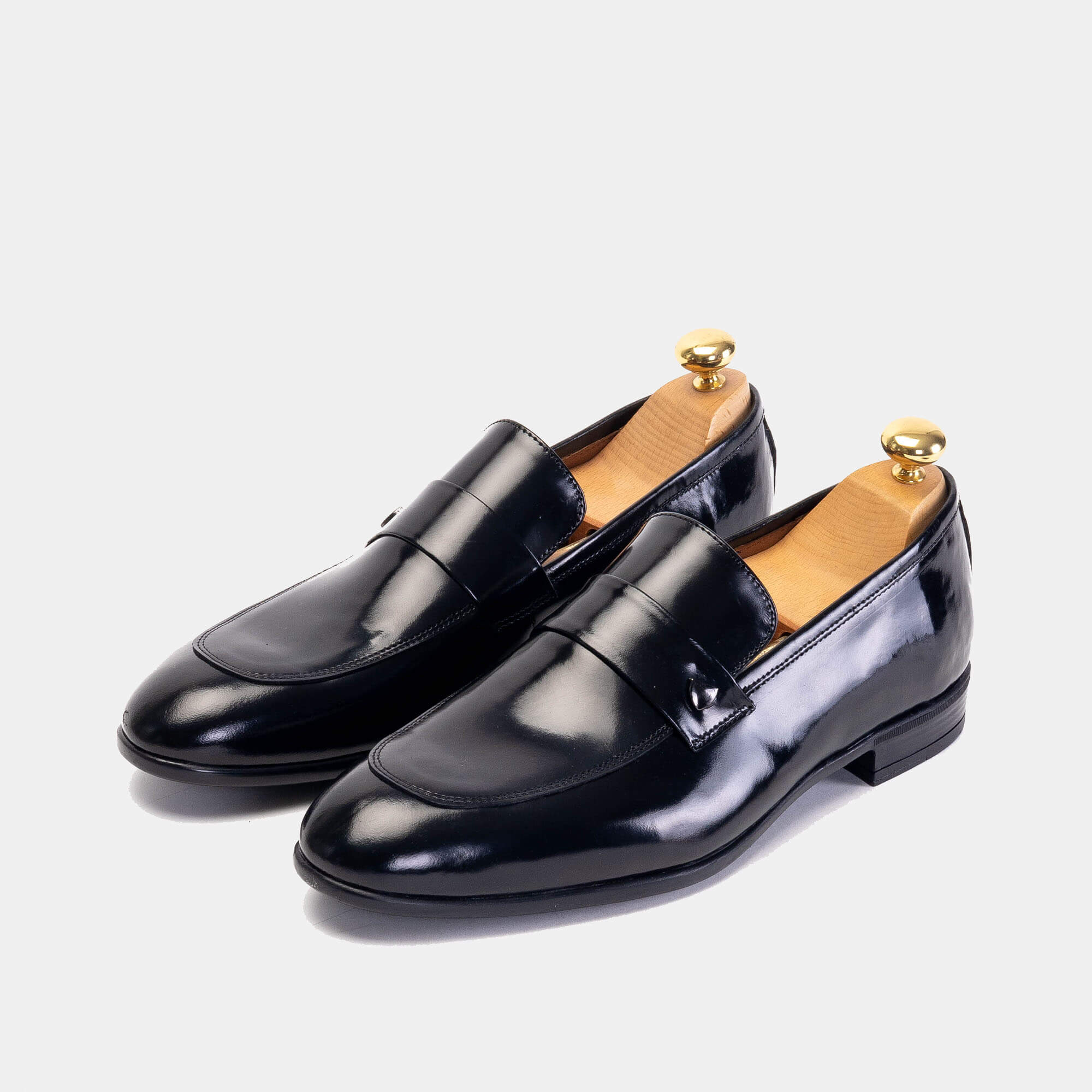 ''5126 Chaussure cuir Démasquable Noir