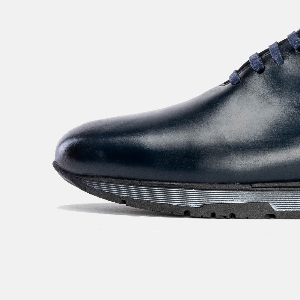 Volzak 5154 Basket en cuir Bleu