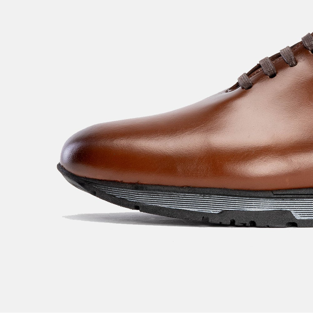 Volzak 5154 Basket en cuir Camel