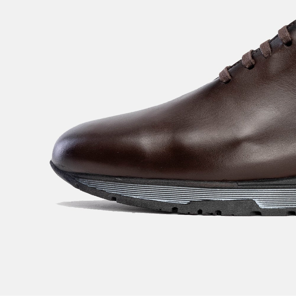 Volzak 5154 Basket en cuir Marron