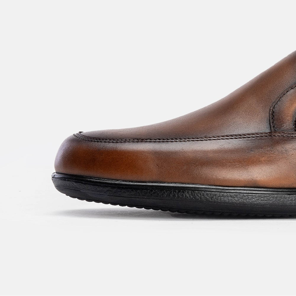 Volzak 5156 Vintage Brown Leather Shoe