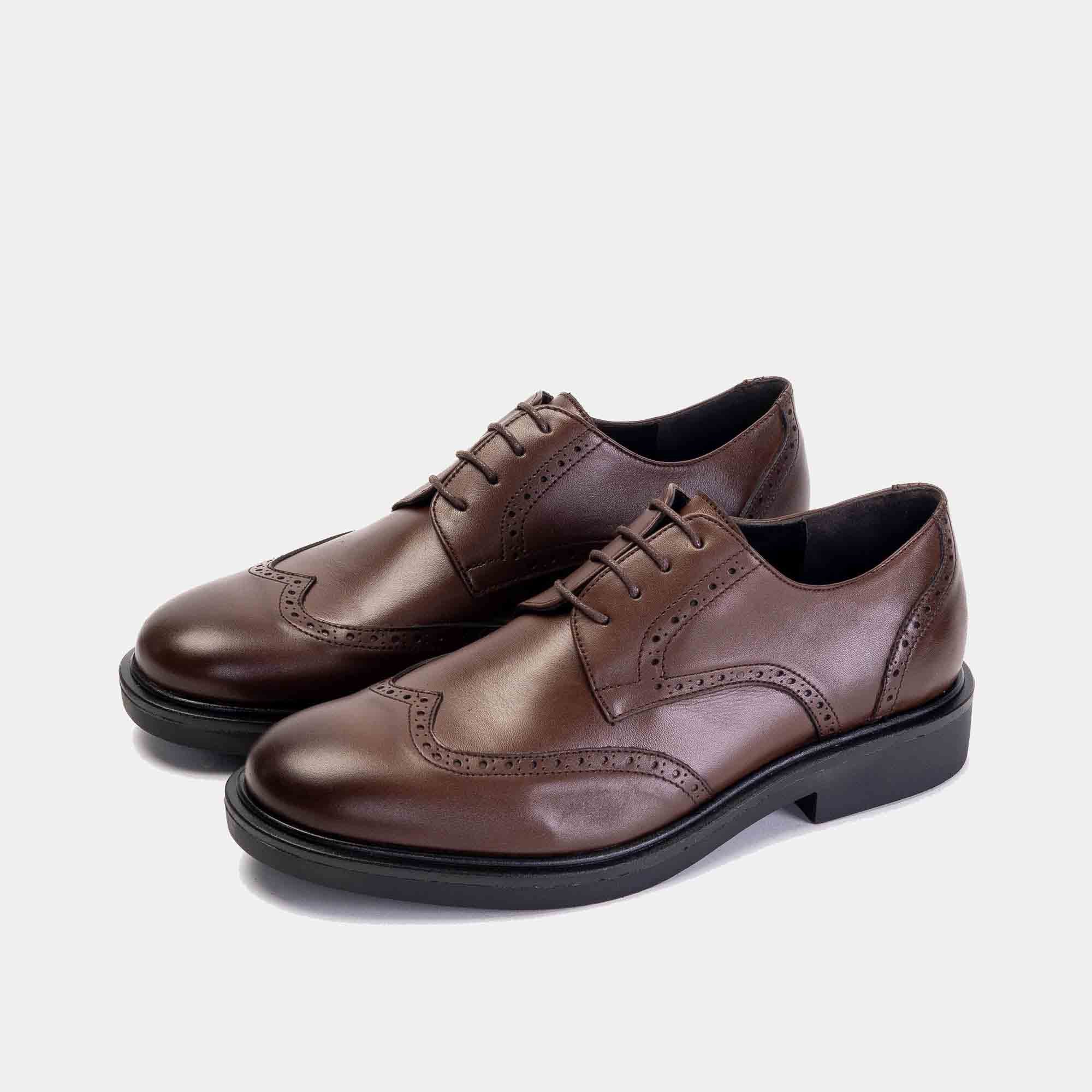 550 Chaussure cuir Marron