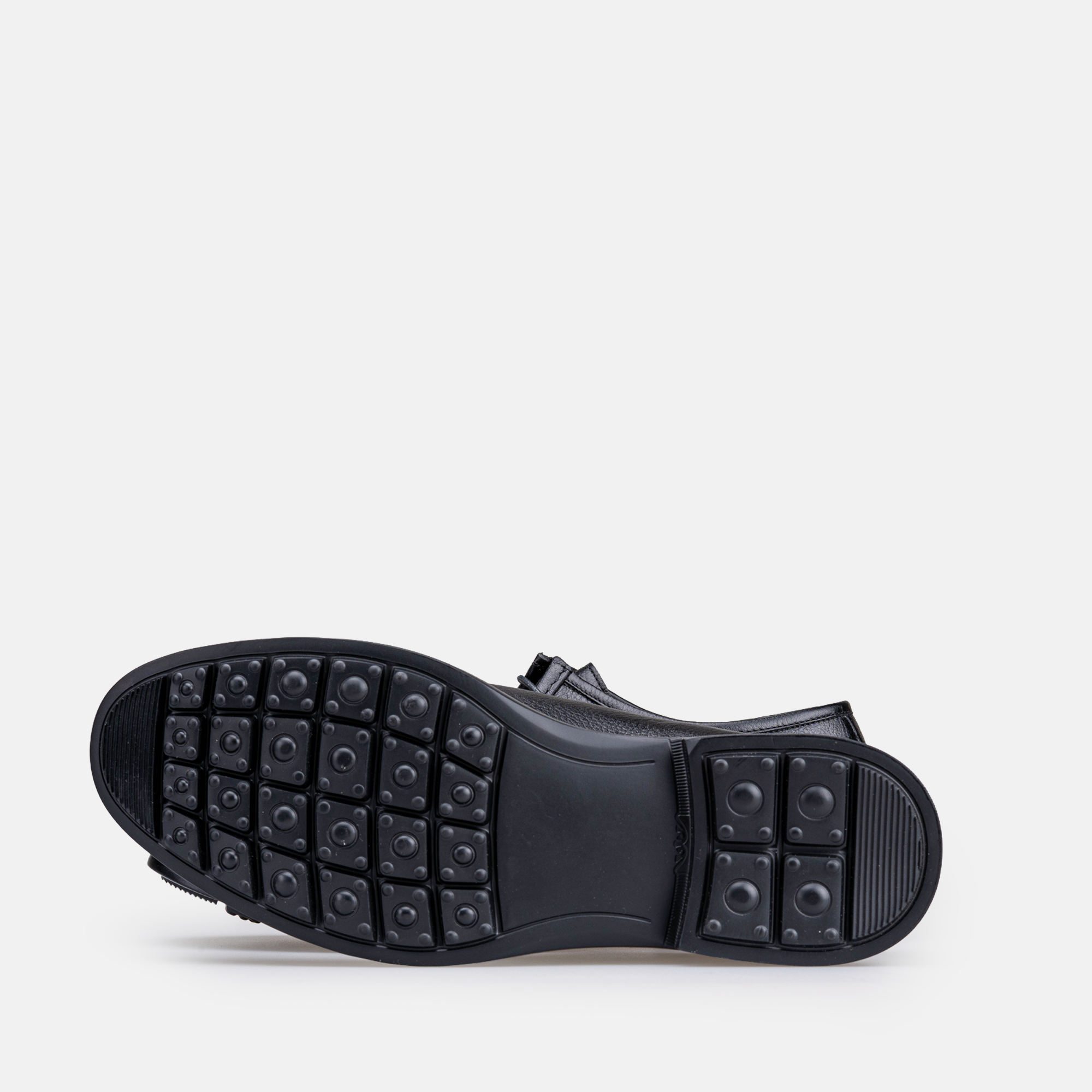 Volzak 5545 chaussure en cuir Noir Grainé